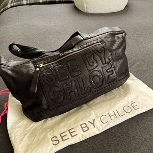 See by Chloe Medium Tote Black